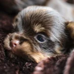 Mini Chocolate Yorkie puppy tiny chocolate Yorkshire Terrier puppy