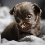Chocolate Yorkshire Terrier Puppies